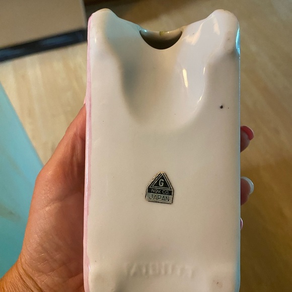 Vintage Nodder Sexy Lady Ashtray w/ bobbing legs - Picture 5 of 5